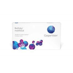 Лінзи Biofinity Multifocal Cooper Vision 6 шт(очікувати до 5 роб.днів) CV-BFMF6 фото
