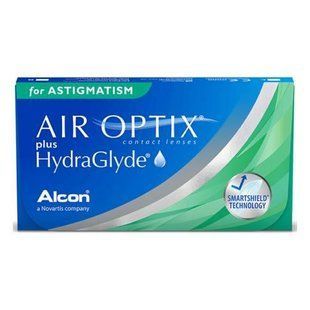 Лінзи Air Optix plus Hydraglyde for Astigmatism 3 шт (відправка до 9 роб.днів) AL-HGA3 фото