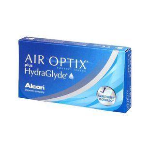 Лінзи Air Optix Plus HydraGlyde 3+1 шт(відправка до 5 роб.днів) AL-AOHG3 фото